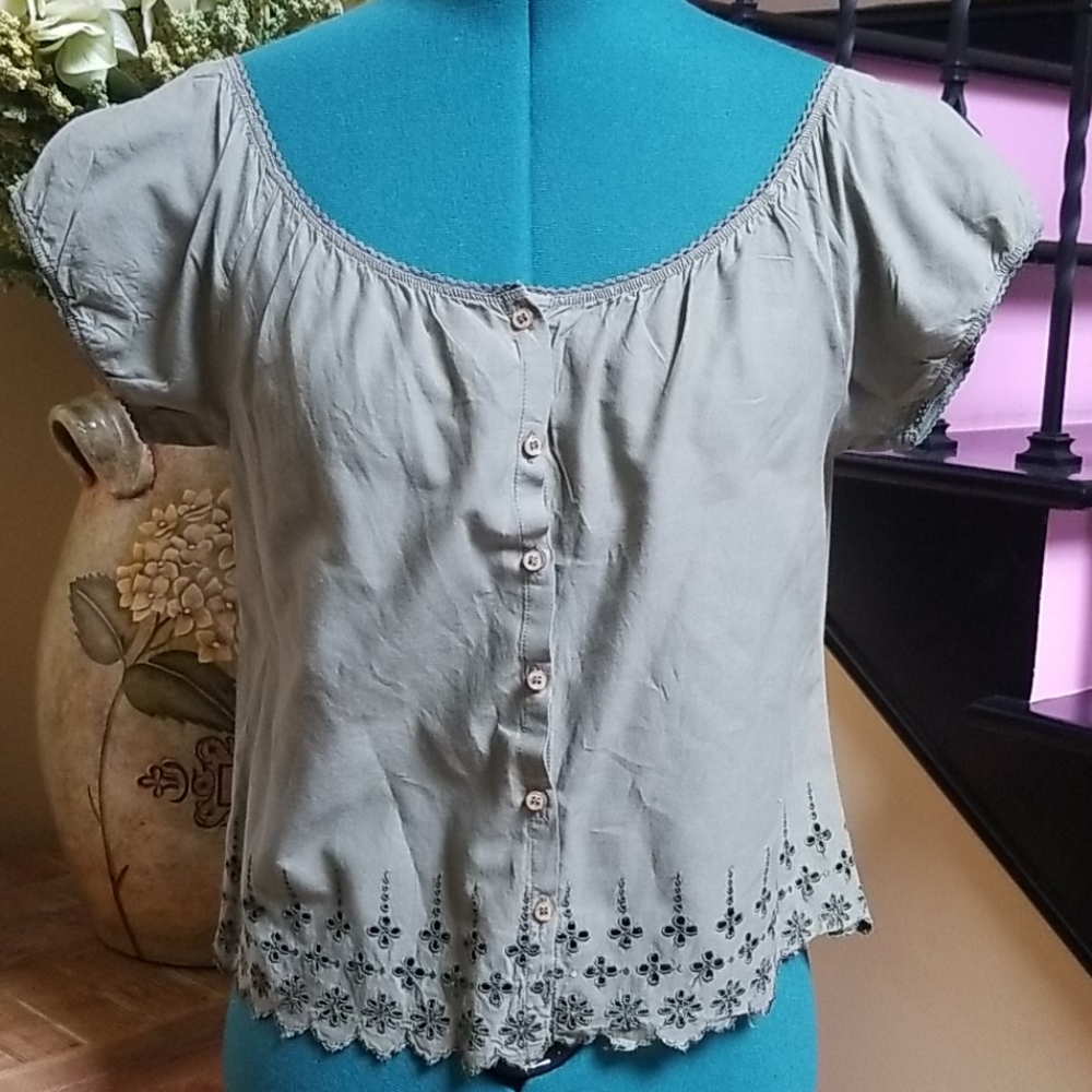 Vintage New York & Company Blouse - SZ S